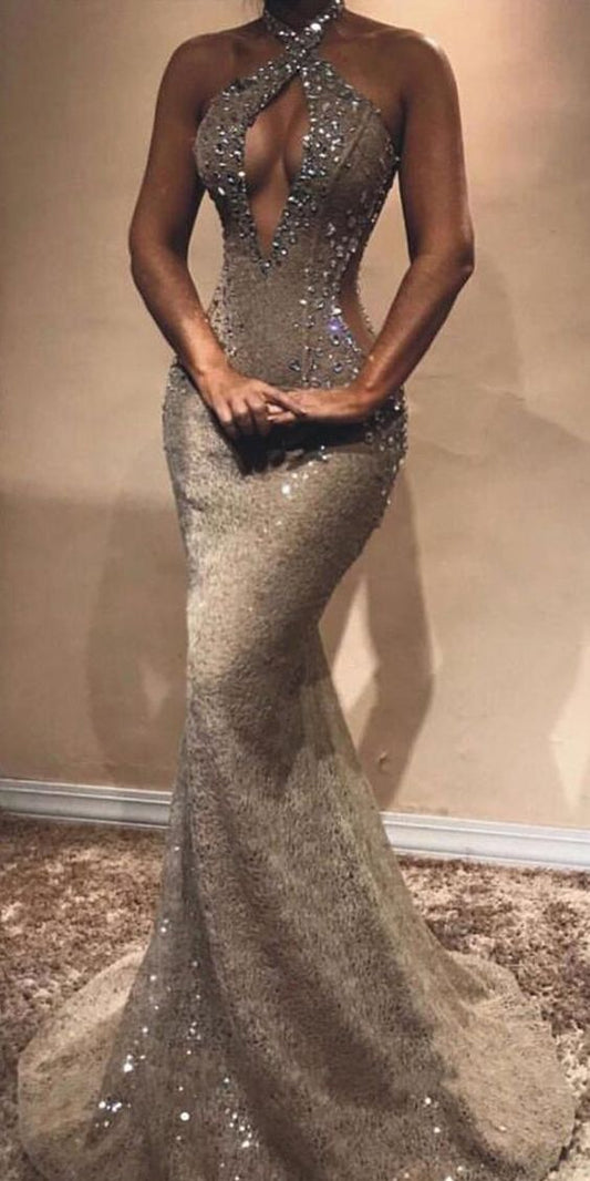 Neue Ankunft Spitze Meerjungfrau Bescheidene Lange Ballkleider, Elegante Wunderschöne Abendkleid cg2191