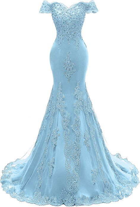 Langes Abendkleid mit V-Ausschnitt und Spitze im Meerjungfrau-Stil für Damen, cg22293