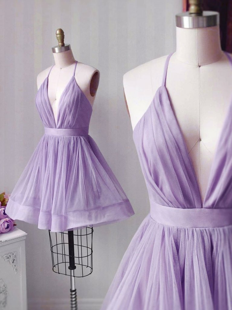 Purple Formal Graduation Evening Dresses Homecoming Dresses cg22662