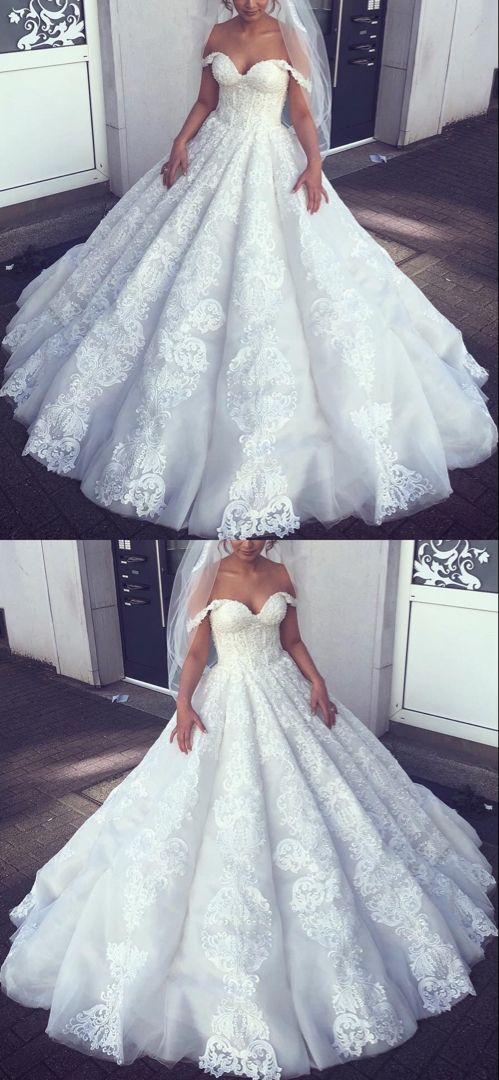 Elegante Spitzenkorsett-Brautkleider 2022, neues Ballkleid-Brautkleid für Frauen, cg23051