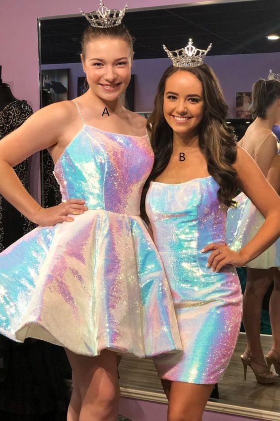 glitter short party dresses Homecoming Dress cg23060