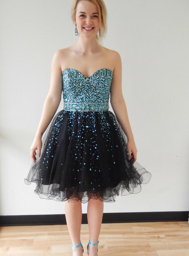 Sexy Sweetheart A-Line Homecoming Dresses cg23061
