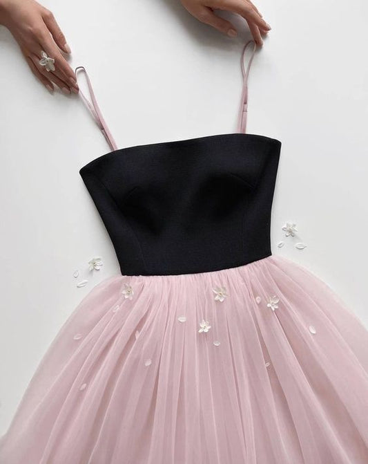 A-Linie Tüll kurzes Partykleid Homecoming-Kleid cg23549