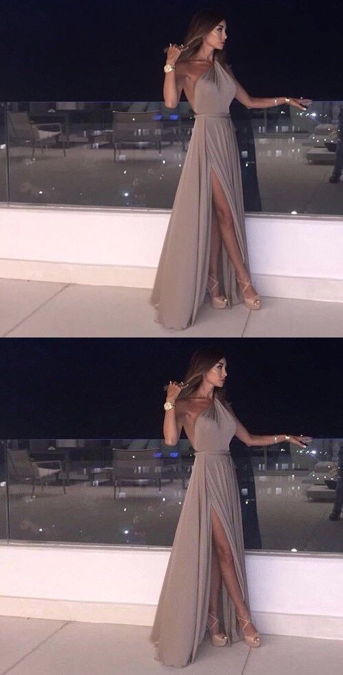 Sleeveless Backless Prom Dresses Floor length Grace Formal Occasion Dress cg2369