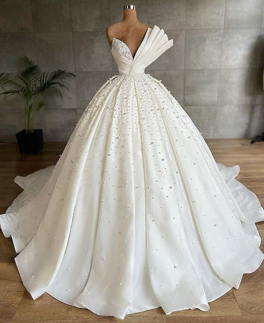 A-Linie Brautkleid formelles Ballkleid neu angekommen Kleid cg24188