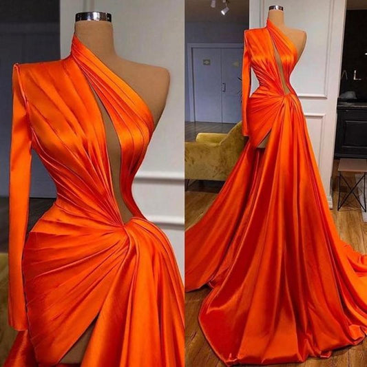 formelle Ballkleider, arabische Partykleider, günstige Abendkleider, Satin-Abendkleider cg24403