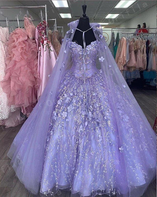 Lila Ballkleider Formales Abendkleid cg24801