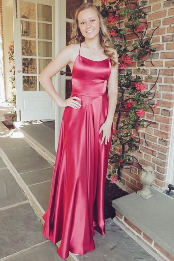 Princess Red Long Prom Dress Formal Dress cg2538