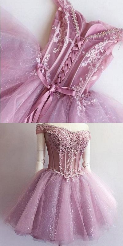 Einzigartige süße Homecoming-Kleider mit Spitze und Perlen, wunderschönes, atemberaubendes kurzes Homecoming-Kleid cg262