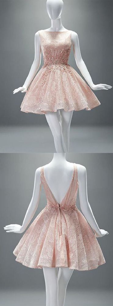 Neu eingetroffen Sexy Open Back Homecoming Kleid cg263