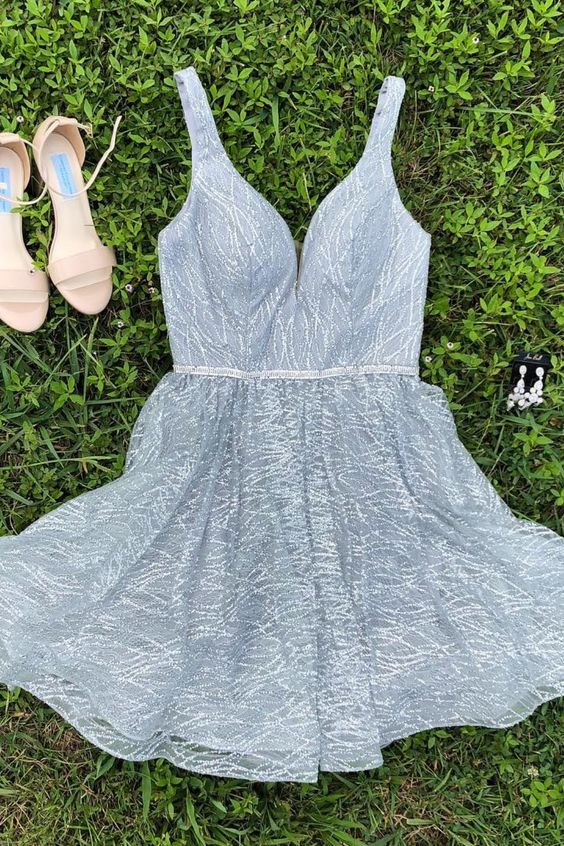 short blue homecoming dresses, 2019 homecoming dresses cg3042