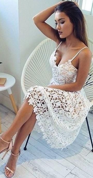 Hohles Ballkleid,Spitzen-Ballkleid,Spaghetti-Ballkleid,Mode-Ballkleid cg3191