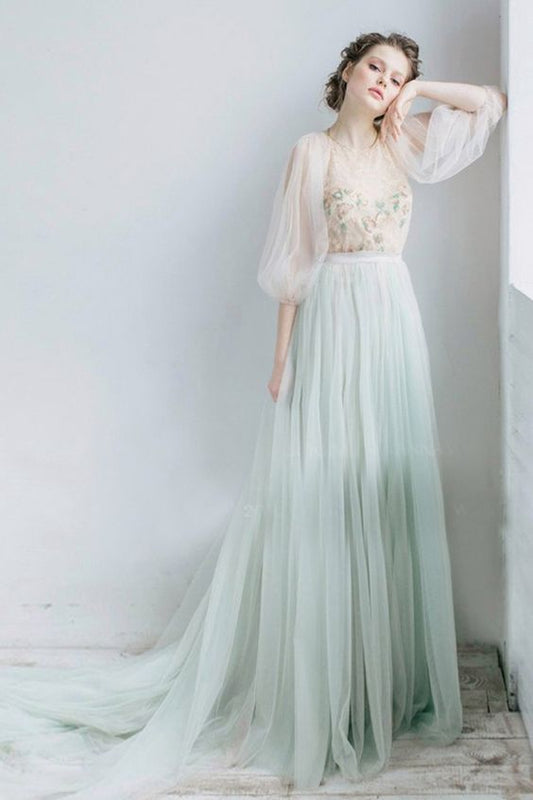 Schlichtes langes Brautjungfernkleid, A-Linie Damen Partykleid, Trauzeuginkleid, Formales Damen Partykleid cg3713