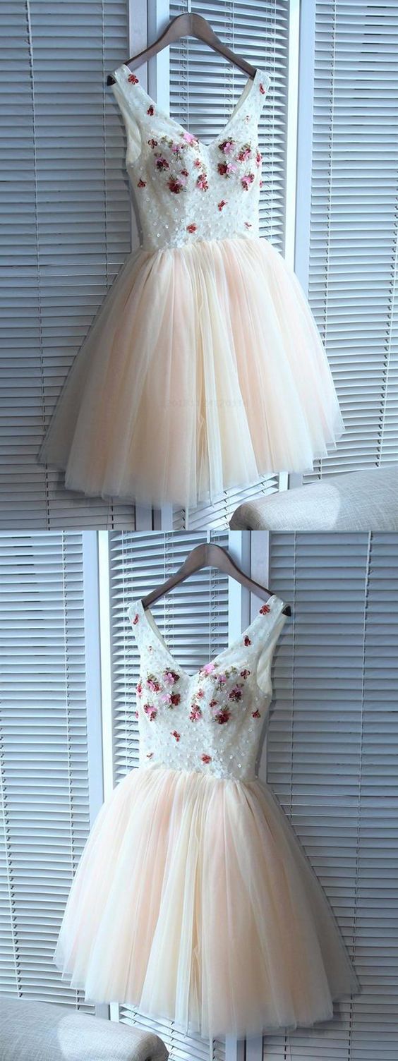 V-Ausschnitt Homecoming Kleid, Kurzes Homecoming Kleid, Homecoming Kleid V-Ausschnitt cg411