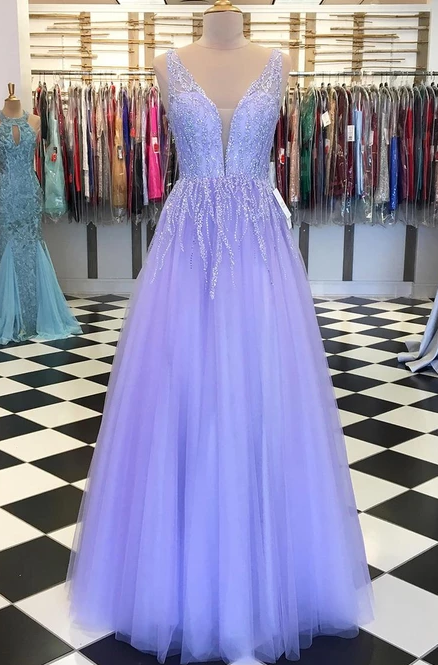 WUNDERSCHÖNE BALLKLEIDER MIT V-AUSSCHNITT, LANGES BALLKLEID, BALLKLEID cg4943