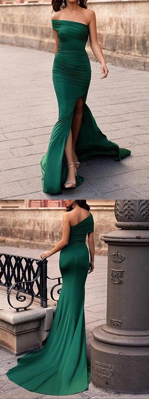 Mermaid Green Prom Dresses Cheap African Sexy Evening Dresses cg5211