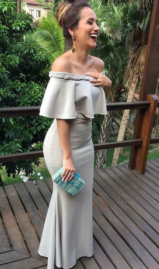 Off Shoulder Backless Mermaid Cocktail Prom Wedding Party prom Dress cg5267