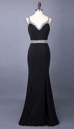 Ärmelloses, sexy Spaghettiträger-Abendkleid aus Satin im Meerjungfrau-Stil, cg5834