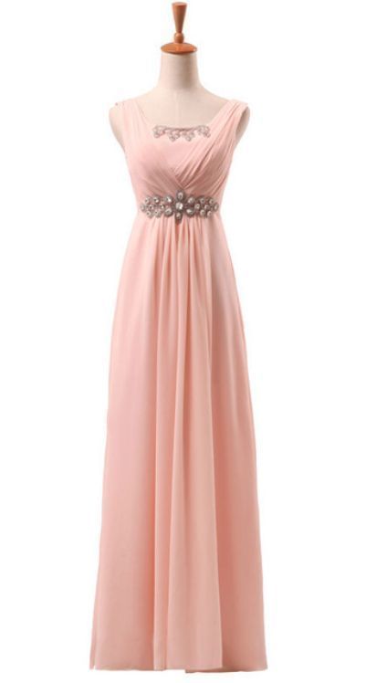 Elegantes Chiffon-Abendkleid mit Ballkleid cg5850