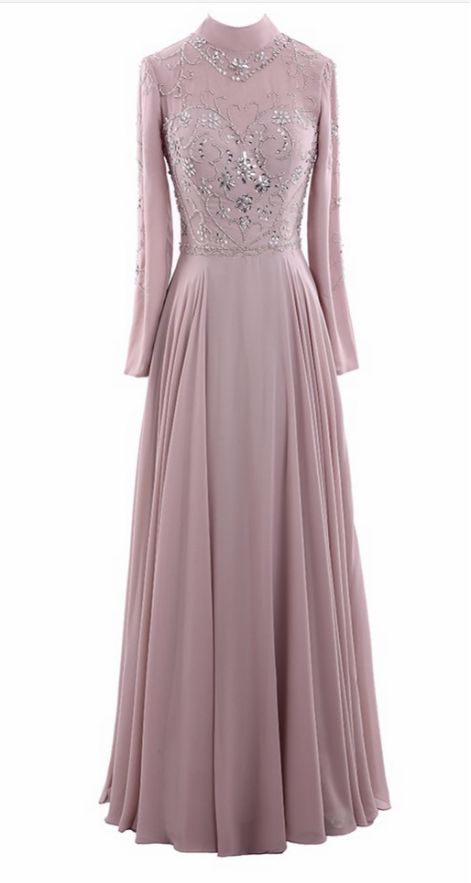 Echtes Seidenkleid mit langem Kleid Festival volle Ärmel Hochzeit Ballkleid, Abendkleid cg5868