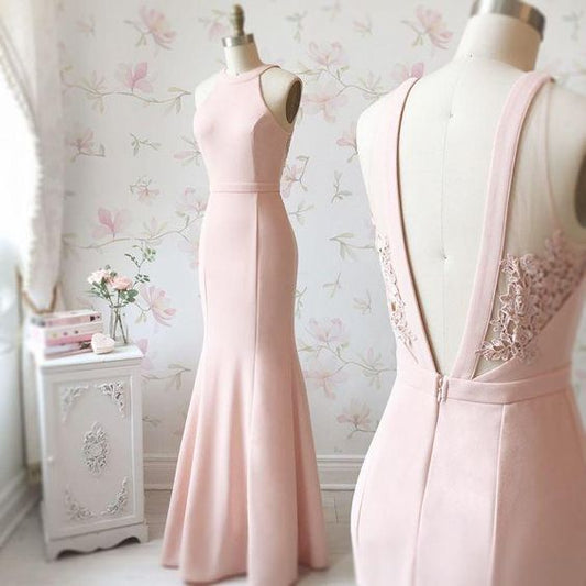 Ballkleider Einfaches, Hellrosa Partykleid cg5678