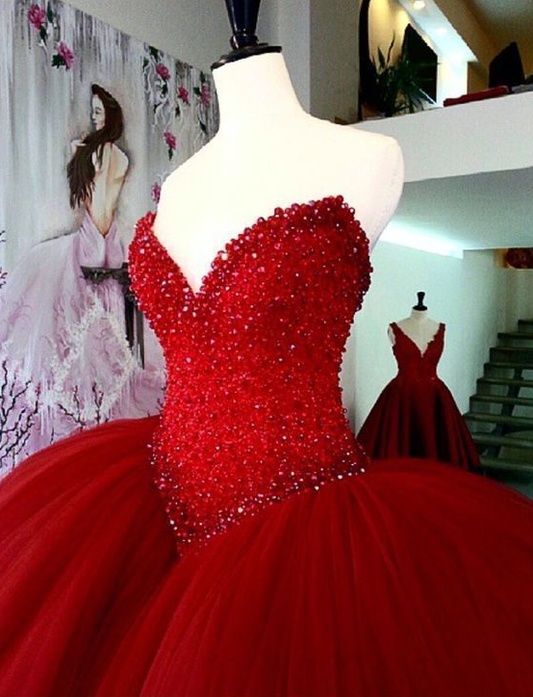 Rote Brautkleider Ballkleider Ballkleid für die Braut cg6327