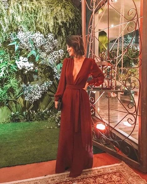 Langes Ballkleid mit tiefem V-Ausschnitt, Chiffon-Ballkleid mit langen Ärmeln cg6578