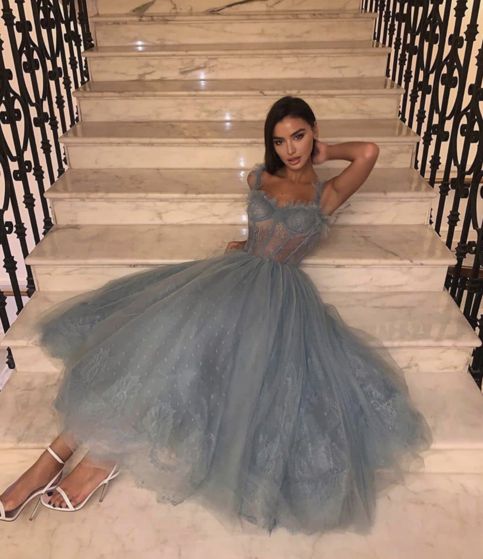 Süßes kurzes Ballkleid aus Tüllspitze cg6592