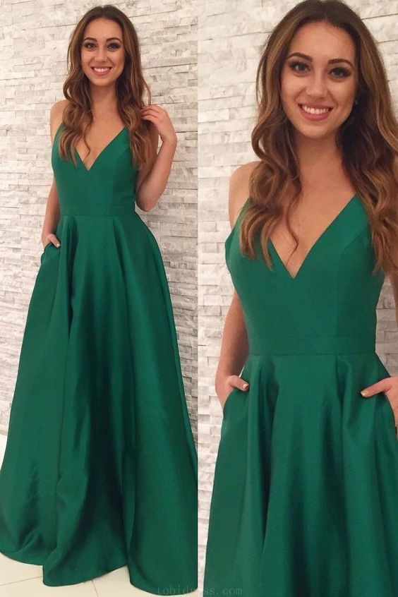 Cheap Excellent Long Prom Dresses, Prom Dresses Green, Prom Dresses cg6662