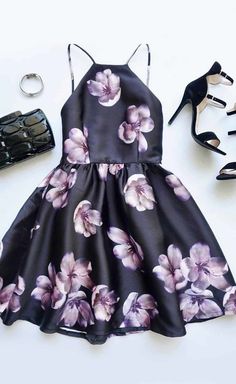 Cute Spaghetti Straps Mini Homecoming Dress cg6669