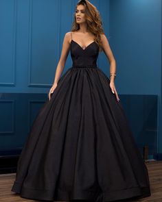 Modest black Prom Dress , Charming Prom Dress cg6711