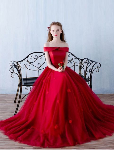 Sweetheart Prom Dress,Red Evening Dress ,Off Shoulder Prom Dress,High Quality Dress,Fashion Prom Dress cg6791