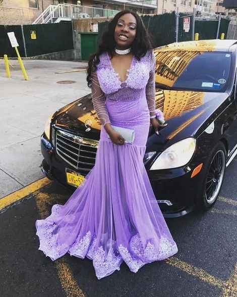 Lilac Prom Dress, Lace Mermaid Prom Dress cg6917 classygown Lilac Prom Dress, Lace Mermaid Prom Dress cg6917 classygown