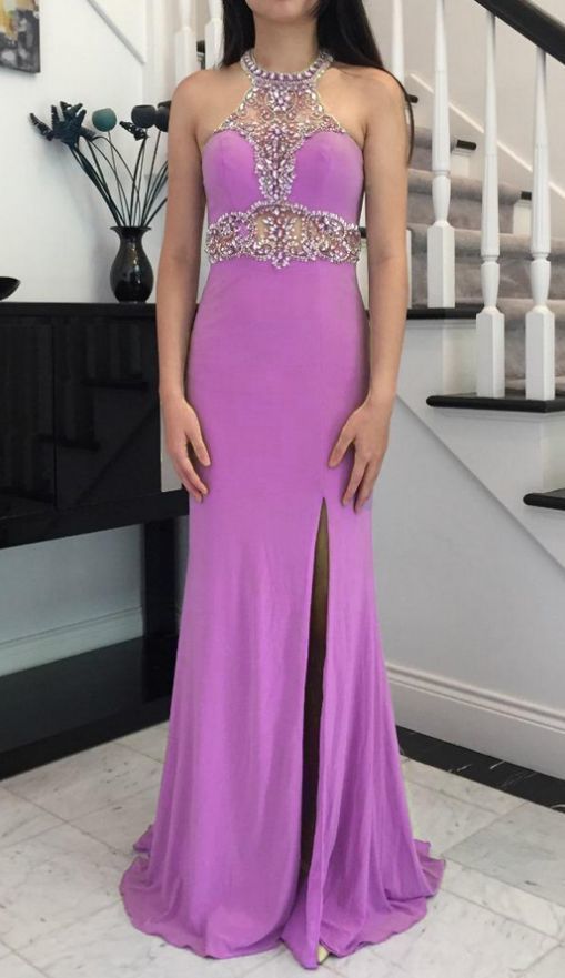 Charmantes Ballkleid, Sexy Schlitz Meerjungfrau Ballkleider, Langes Abendkleid, Formelles Kleid cg6993