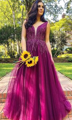pretty purple long prom dresses, luxury beading prom gowns, fashion graduation party dresses cg7018