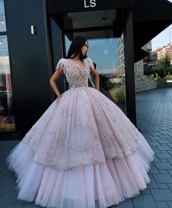 Sparkly Beaded Long Prom Dress Fashion Long ball gown School Dance Dresses cg7133