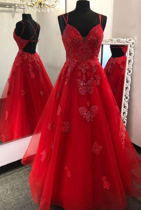 BURGUNDY SWEETHEART TULLE LACE LONG PROM DRESS LACE FORMAL DRESS cg7836