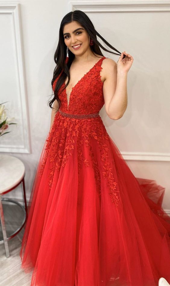 modest red prom gowns, pretty lace prom dresses, a line evening party dresses cg7975 modest red prom gowns, pretty lace prom dresses, a line evening party dresses cg7975