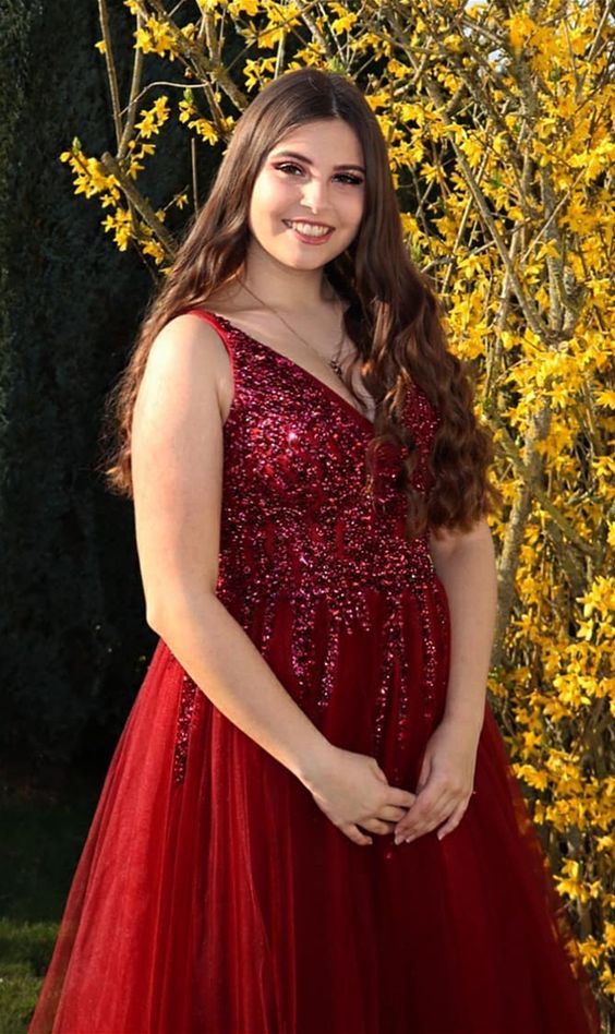 luxury beading prom dresses, chic red prom gowns, a line senior prom d classygown luxury beading prom dresses, chic red prom gowns, a line senior prom d classygown
