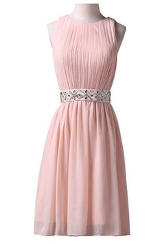 Short Pink Beaded Evening Formal Dresses homecoming dress cg8624