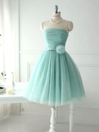Green Vintage Short Homecoming Dress cg8759