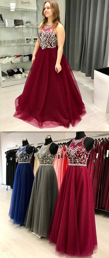 Burgunderrotes Ballkleid, langes Ballkleid, Abendkleid, Ballkleider cg8838