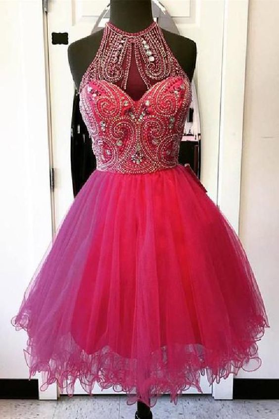 Discount Excellent Pink homecoming dress cg9322