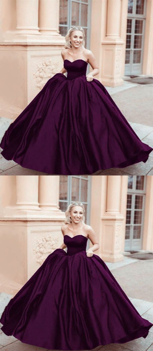Satin Sweetheart Ballkleider Brautkleider Ballkleid, Abendkleider cg9943