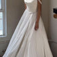 Off Shoulder White Beautiful Wedding Dress Long Formal Dresses     cg25358