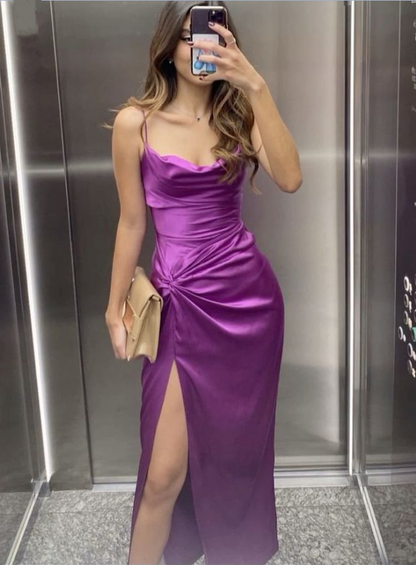 Sexy Sleeveless Slit Long Prom Dress Party Dress Evening Dress     cg25196