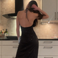 Black Sequin Long Prom Dresses, Sexy Evening Dresses       cg25254