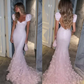 Mermaid Sweetheart Tulle Sequin Flower With Short Bubble Sleeves Long Prom Dress, Evening Dress  cg26188
