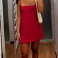 A-Line Red Party Dress Homecoming Dress     cg25637