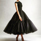 Unique long prom dress balck evening Dress    cg19543